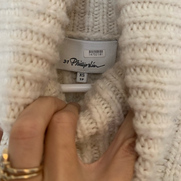 3.1 Phillip Lim XS Chunky Knit Turtleneck Sweater - Picture 2 of 8